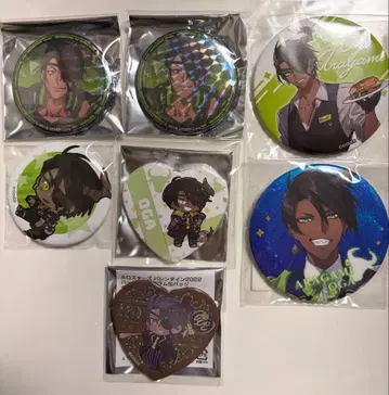 홀로스타즈 홀로스타 아라가미 오우가 캔뱃지 세트