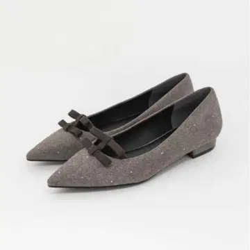 RANDA 미니 리본 플랫 펌프스