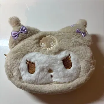 숄더 사선 크로스백 쿠로미 화이트