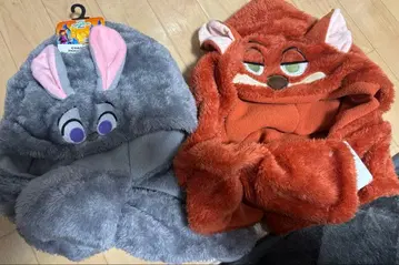 주토피아 팬캡 티펫 머플러 닉 주디 시마무라