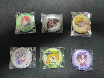 컬러풀 피치 다이너 캔뱃지 6개 세트