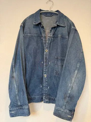 MAATEE&SONS wagamama 별주 라이트 온스 데님 자켓