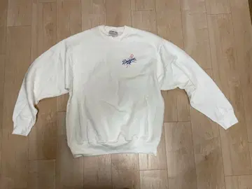 [ 데드스탁 ] 노모 히데오 다저스 맨투맨 화이트 미국제 usa