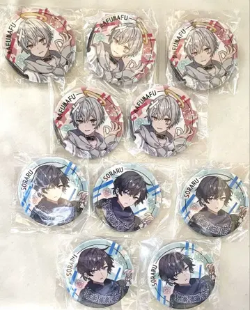 소라루 마후마후 소마우사 신년회 메인 비주얼 키 비주얼 등신 캔뱃지