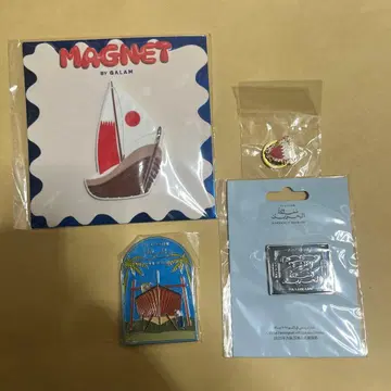 오사카 만박 바레인 핑 배지 등 세트