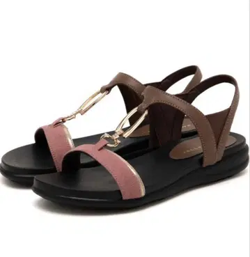 젤리빈스 플립플랍 핑크브라운