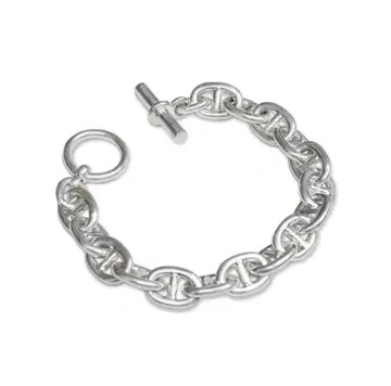 OVY 실버 앵커 체인 팔찌