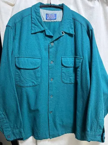PENDLETON 펜들턴 보드 셔츠 에메랄드 그린 터콰이즈