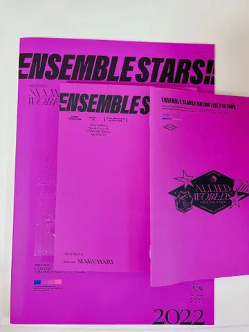 3세트 앙스타 스타라이 7th Blu-ray 팜플렛