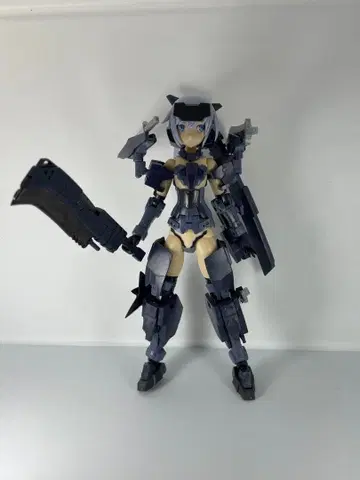 프레임 암즈 걸 진뢰 Indigo Ver. 완성품