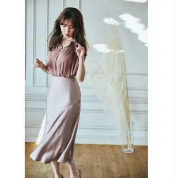 하립투 핑크 스커트