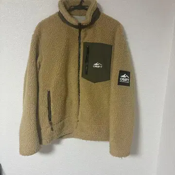 CAMP7 플리스 자켓 L 사이즈 베이지