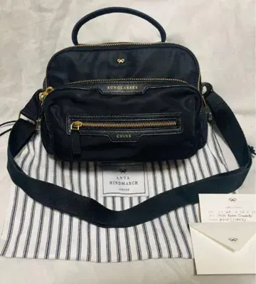 Anya Hindmarch 크로스바디 블랙 숄더 백