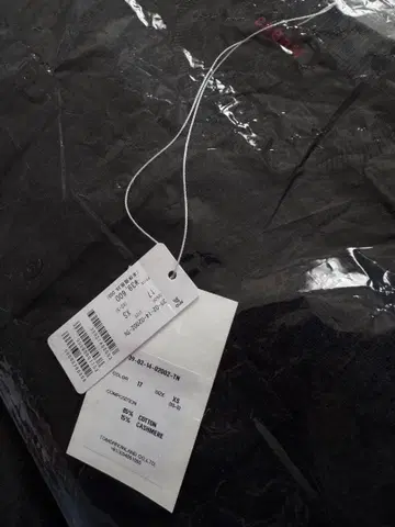 CABaN 코튼 캐시미어 크루넥 가디건 택 포함