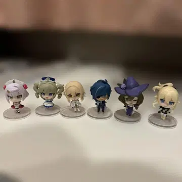 원신 피규어 6체 세트