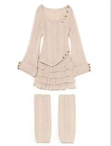 andmary Leia frill set up