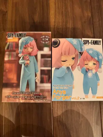 아냐 포저 피규어 세트