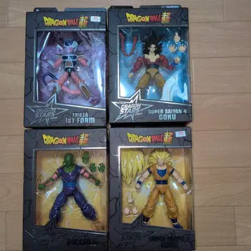 프리저 등 드래곤 스타즈 해외 피규어 세트 드래곤볼 초 4체 세트