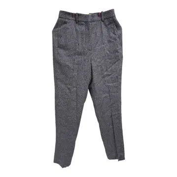 구제 의류 고품질 슬로우웨어 인코텍스 테이퍼드 팬츠 S 사이즈 여성용