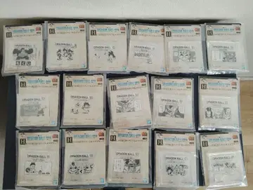 드래곤볼 40주년 그 두 번째 제일복권 H상 MOKUJI 스탠드 16종