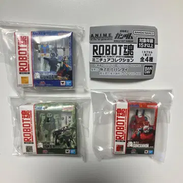 가샤폰 기동전사 건담 ROBOT혼 미니어처 컬렉션