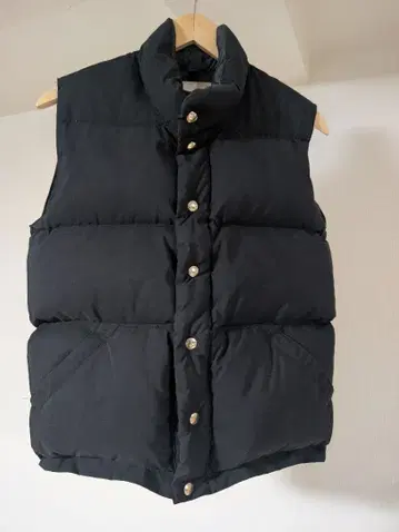 CRESCENT DOWN WORKS 블랙 다운 베스트 S 미국제