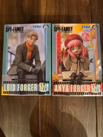 SPY x FAMILY CODE: White 쵸코노세 피규어 세트