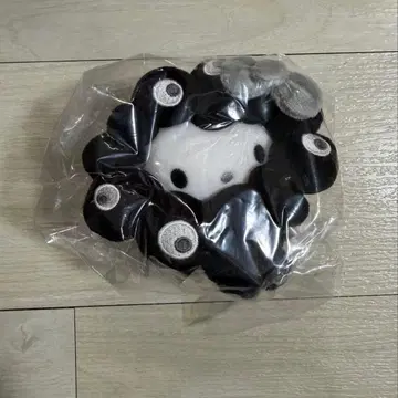 새상품 산리오 미야쿠미야쿠 변신 봉제 인형 BC 블랙 키티 카라비너 포함