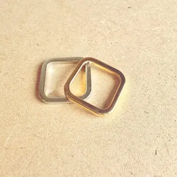 세네 쿼드 링 실버 / 골드