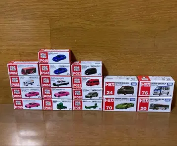 토미카 (4개) & 포켓토미카 (13개) 미니카 세트