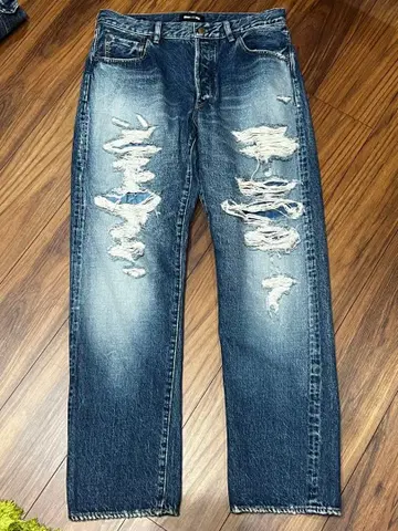 새상품 WIND AND SEA x MINEDENIM 데님 팬츠 32