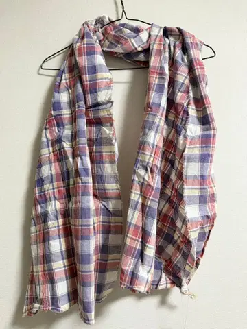 프란시스트모크스 FranCisT_MOR.K.S. 체크 무늬 스톨