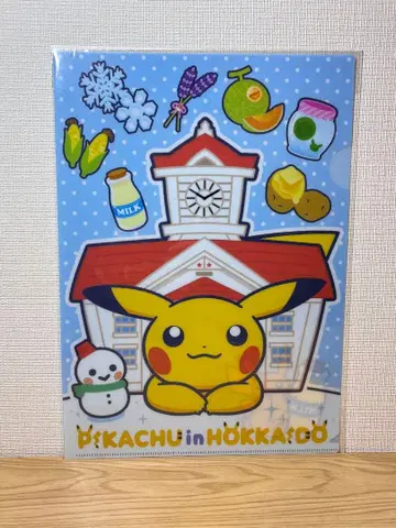 피카츄 in 홋카이도 A4 클리어 파일
