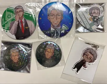 홀로스타즈 홀로스타 알란디스 캔뱃지 아크릴 키링 세트