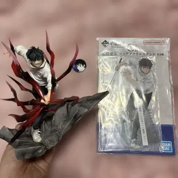 주술회전 옷코츠 유타 세트 캔뱃지 아크릴 스탠드 피규어 반다이남코