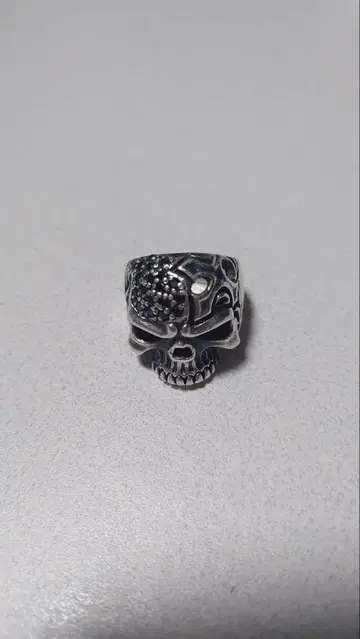 스컬 실버 925 반지 24~25