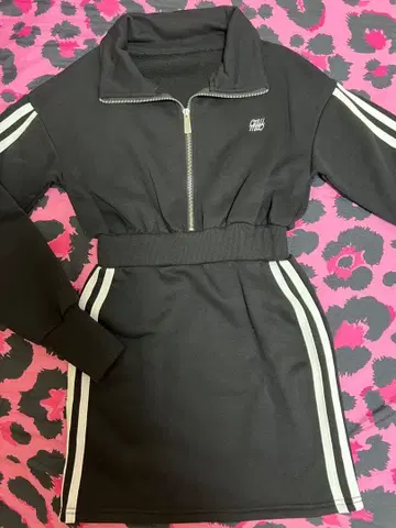 Cheri mi 사이드 라인 미니 원피스