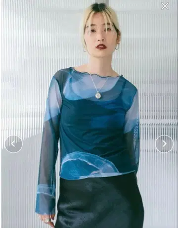 sahara Sheer Top 'EARTH' 시어 탑