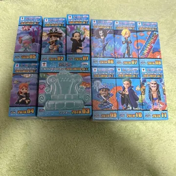 원피스 월드 콜렉터블 20th limited 11종