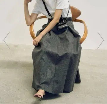 Plage 25AW RIAM TWEED 본딩 스커트