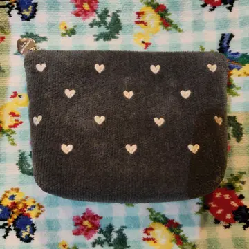 페이러 러브러리 하트 보트형 파우치 M