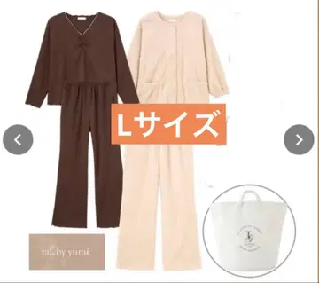 [인기] tal.by yumi HAPPY 룸웨어 4점+봉투 세트 L