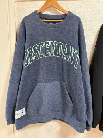 DESCENDANT ROO FLEECE 크루넥 스웨트