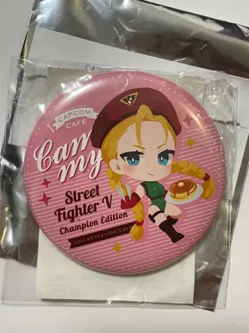 CAPCOM CAFE 스트리트 파이터 캐미 캔뱃지