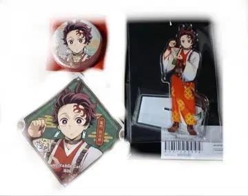 귀멸의 칼날 십이지 캔뱃지 아크릴 스탠드 코스터 탄지로