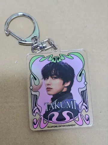 INI 오자키 타쿠미 아크릴 키링 팝업 스토어
