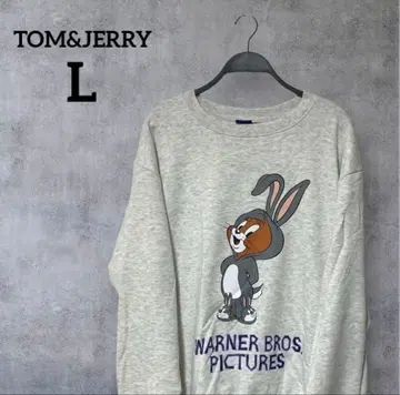 미사용 새상품 TOM&JERRY 톰과 제리 트레이닝복 남성용 L 사이즈