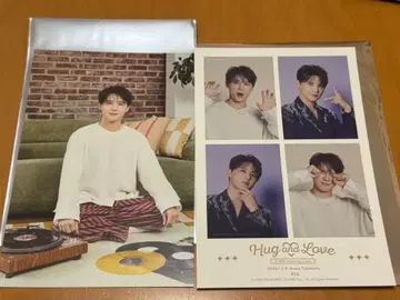 JX Hug and Love 스티커 엽서 준수