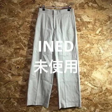 [ 7211번 ] INED 슬랙스 미사용 가을/겨울 베이지 계열 색상