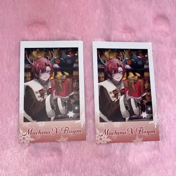 홀로스타즈 EN 폴라로이드풍 카드 크리스마스 2024 마키나X프레온